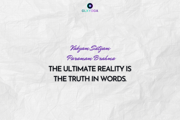 The ultimate reality is the truth in words
